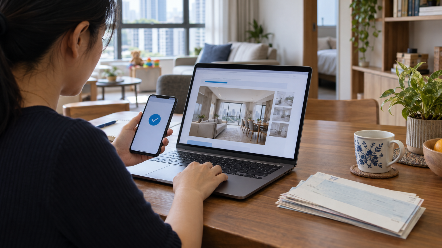 Illustrative Singapore general scene for CDL shifts property payments online before corporate cheques end