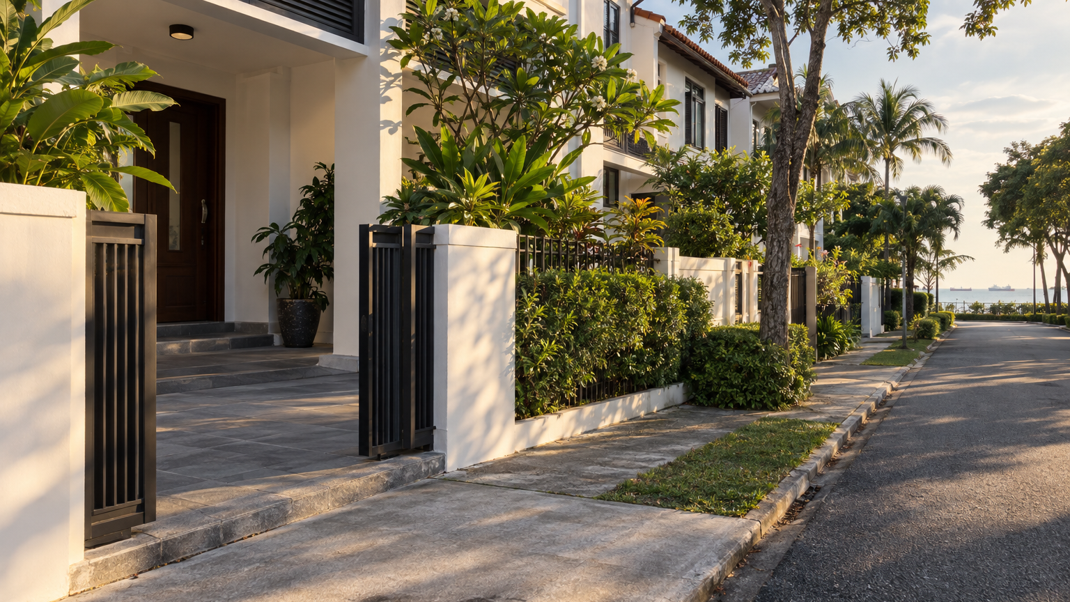 Illustrative Singapore landed scene for East Coast Road’s 85-home site opens for bids; Serangoon plot waits
