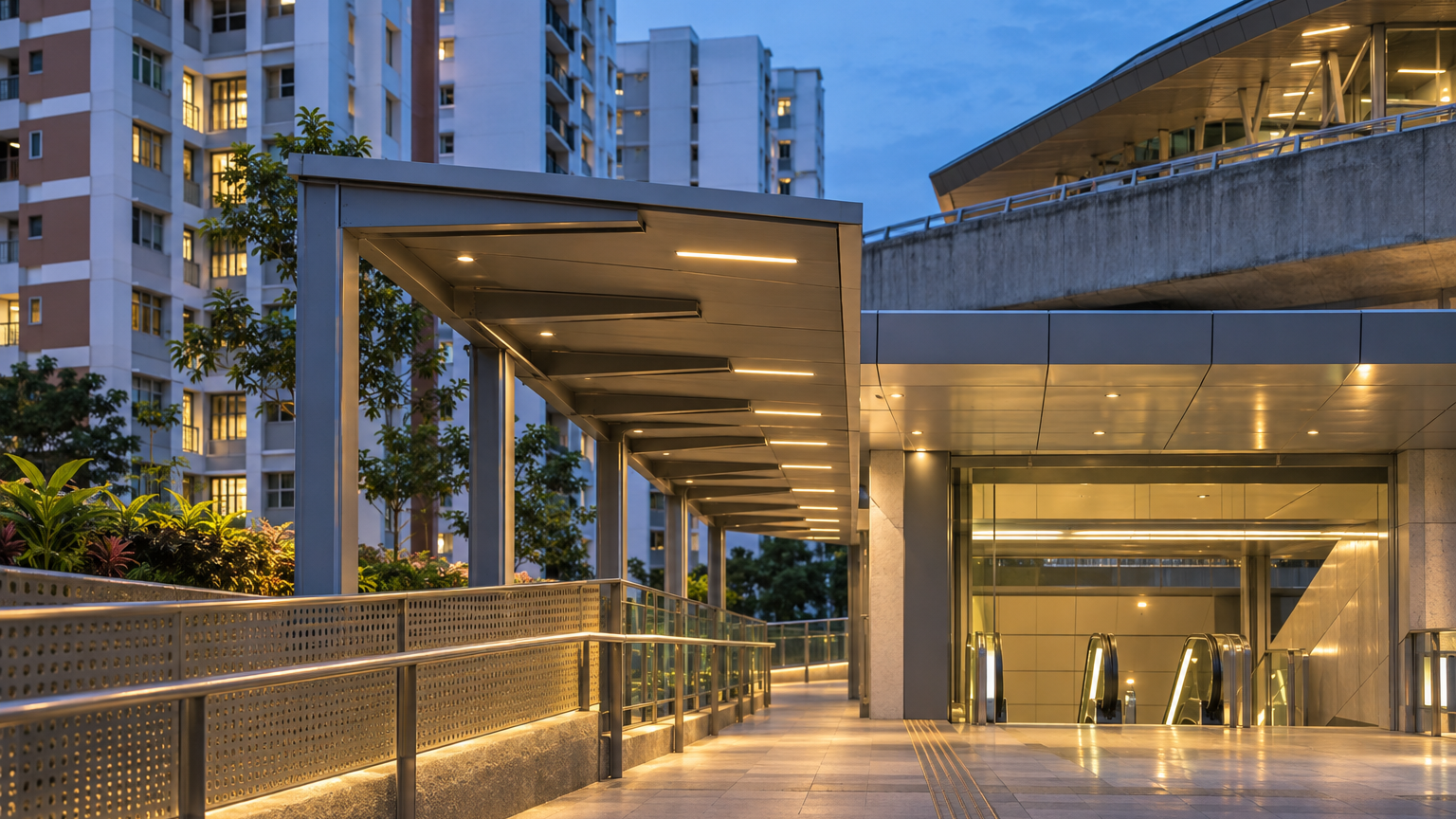 Illustrative Singapore infrastructure scene for November BTO brings Toa Payoh’s first care apartments to buyers aged 55