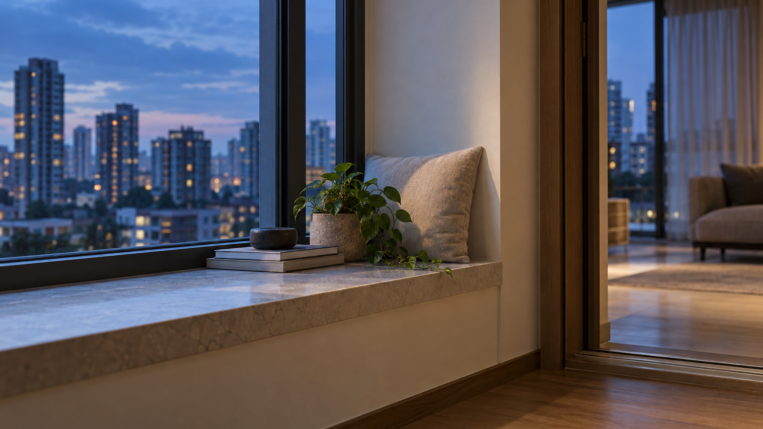 Illustrative Singapore interior scene for Reported S$9.25m Grange Residences resale awaits its URA record