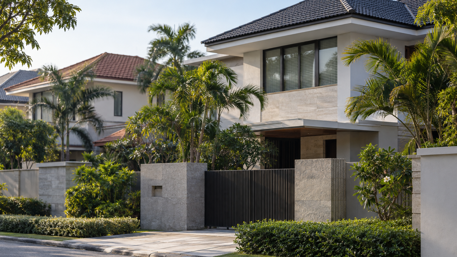 Illustrative Singapore landed scene for Sentosa Cove owner agrees to forfeit bungalow after one-year jail term