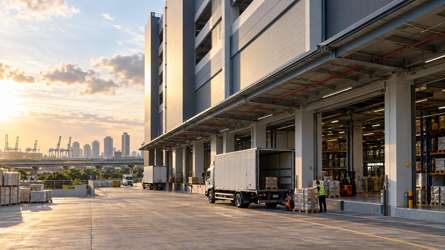 Illustrative Singapore commercial scene for Singapore industrial prices rise 4.2% as occupancy slips
