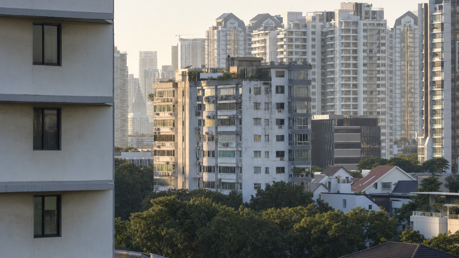 Singapore general property scene illustrating Trendale Tower’s S$168m relaunch hinges on a new rental route