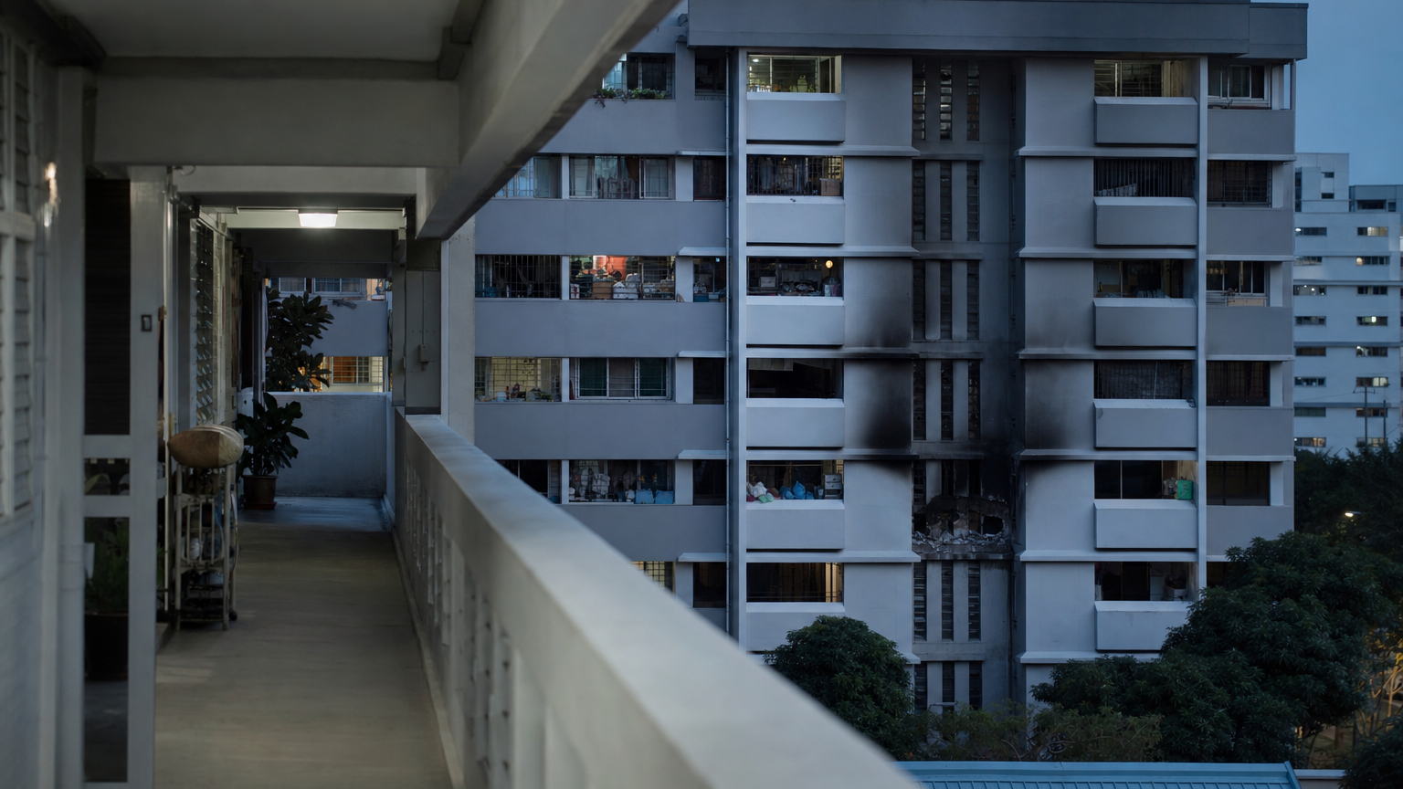 Singapore hdb property scene illustrating Two severe-hoarding HDB fires expose the limits of early intervention