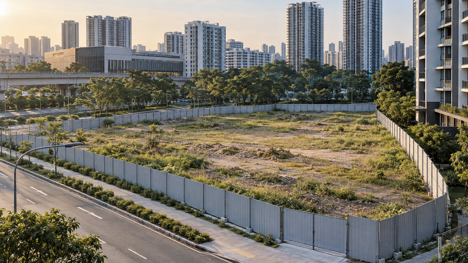 Illustrative Singapore land scene for Why Singapore state land costs rose as tender fields thinned