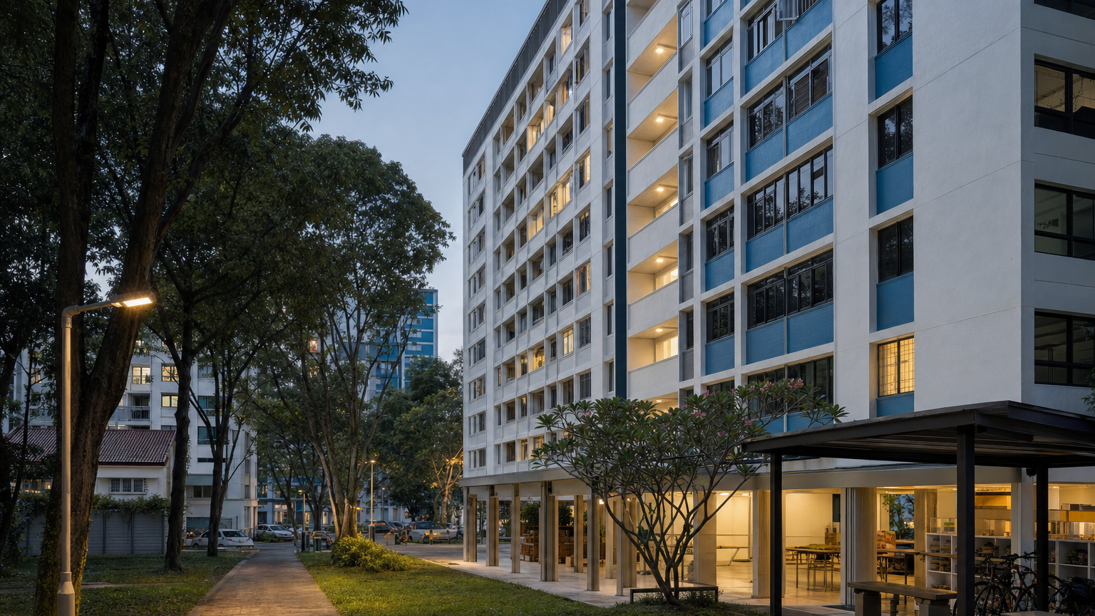 Singapore hdb property scene illustrating Woodlands Street 81’s $1.01 million sale reveals the premium on scarce family space